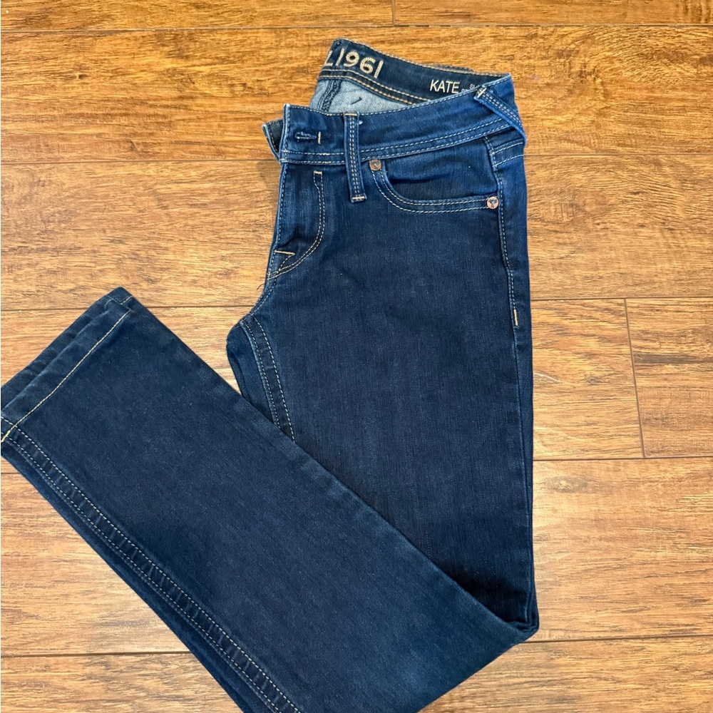 DL1961 Women's Dark Blue Skinny Jeans